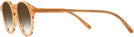 Round Sunset Tortoise Kala 905 w/ Gradient Progressive No-Line Reading Sunglasses View #3