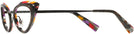 Cat Eye Black Pointille Muilti Black Alain Mikli A02029 Progressive No-Lines View #3