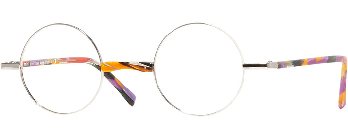 Round Alain Mikli A02041 Single Vision Full Frame View #1