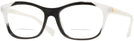Square Pontille White/black Alain Mikli A03068 Bifocal View #1