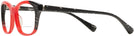 Square Black/pontille Red Alain Mikli A03068 Bifocal View #3