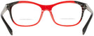Square Black/pontille Red Alain Mikli A03068 Bifocal View #4