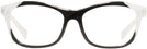 Round Pontille White/black Alain Mikli A03068 Progressive No-Lines View #2