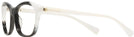 Round Pontille White/black Alain Mikli A03068 Progressive No-Lines View #3