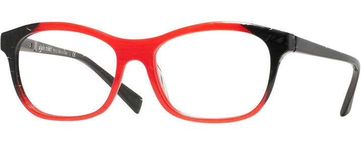 Round Black/pontille Red Alain Mikli A03068 Progressive No-Lines View #1