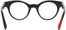 Round Noir Mikli Alain Mikli A03090 Progressive No-Lines View #4
