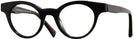Round Noir Mikli Alain Mikli A03090 Computer Style Progressive View #1