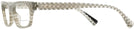 Rectangle Silver Damier Alain Mikli A03091 Bifocal View #3