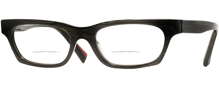Rectangle Noir Mikli Alain Mikli A03091 Bifocal View #1