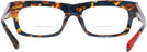 Rectangle Teal Spotted Tortoise Alain Mikli A03101 Bifocal View #4