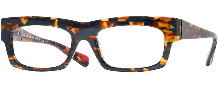 Rectangle Teal Spotted Tortoise Alain Mikli A03101 Computer Style Progressive View #1