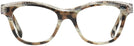 Square Brown Tortoise Horn Alain Mikli A03102B Single Vision Full Frame View #2