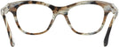 Square Brown Tortoise Horn Alain Mikli A03102B Single Vision Full Frame View #4