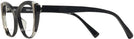 Cat Eye Noir / Blanc / Noir Alain Mikli A03115B Bifocal View #3