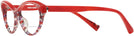 Cat Eye Red Fishnet/rouge Mikli Alain Mikli A03122B Bifocal View #3