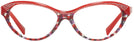 Cat Eye Red Fishnet/rouge Mikli Alain Mikli A03122B Progressive No-Lines View #2