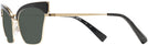 Cat Eye Black Gold Alain Mikli A04005 Progressive Reading Sunglasses View #3