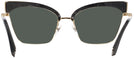 Cat Eye Black Gold Alain Mikli A04005 Progressive Reading Sunglasses View #4