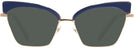 Cat Eye Denim/rose Gold Alain Mikli A04005 Progressive Reading Sunglasses View #2