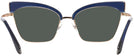 Cat Eye Denim/rose Gold Alain Mikli A04005 Progressive Reading Sunglasses View #4