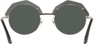 Round Black/silver Alain Mikli A04006 Progressive No Line Reading Sunglasses View #4