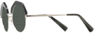 Round Black/silver Alain Mikli A04006 Bifocal Reading Sunglasses View #3
