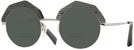 Round Black/silver Alain Mikli A04006 Bifocal Reading Sunglasses View #1