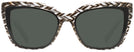 Oversized Black On Zig Zag Grey Alain Mikli A05026 Progressive Reading Sunglasses View #2