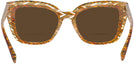 Oversized Havana Zig Zag Green Alain Mikli A05026 Bifocal Reading Sunglasses View #4