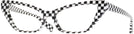 Cat Eye Black White Damier Alain Mikli A05036 Computer Style Progressive View #1