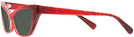 Cat Eye Red Black Alain Mikli A05036 Progressive Reading Sunglasses View #3