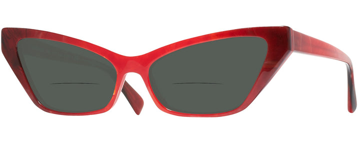  Red Black Alain Mikli A05036 Bifocal Reading Sunglasses View #1