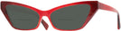 Cat Eye Red Black Alain Mikli A05036 Bifocal Reading Sunglasses View #1