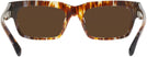 Rectangle Havana Gradient Blue Alain Mikli A05042 Progressive Reading Sunglasses View #4