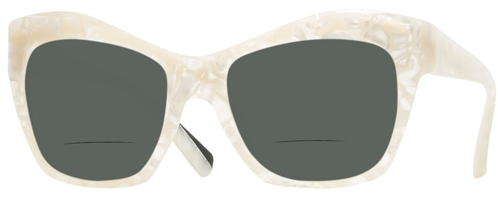 Cat Eye,Oversized,Square Blanc Mikli Alain Mikli A05043 Bifocal Reading Sunglasses View #1