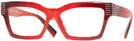Cat Eye Rouge Noir Mikli Alain Mikli A05052B Single Vision Full Frame View #1