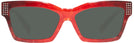Cat Eye Rouge Noir Mikli Alain Mikli A05052B Progressive No Line Reading Sunglasses View #2