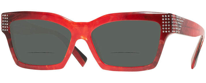 Cat Eye Rouge Noir Mikli Alain Mikli A05052B Bifocal Reading Sunglasses View #1
