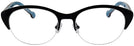 Round Black Jonathan Adler 101 Progressive No-Lines View #2