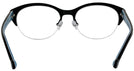 Round Black Jonathan Adler 101 Single Vision Full Frame View #4