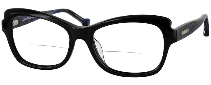 Cat Eye Black Jonathan Adler 309 Bifocal View #1
