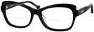 Cat Eye Black Jonathan Adler 309 Bifocal View #1
