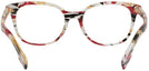 Square Striped Check Burberry 2291 Single Vision Full Frame View #4