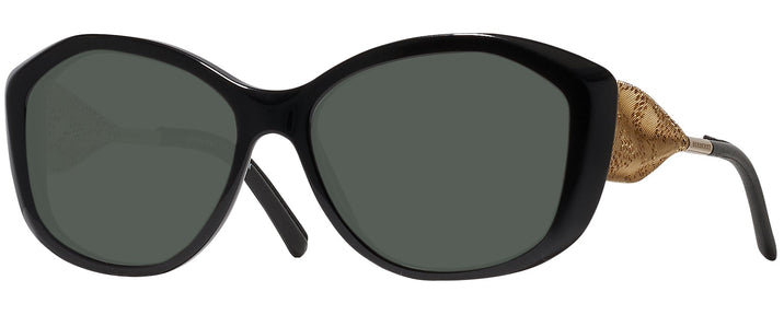 Rectangle Black Burberry 4208Q Progressive Reading Sunglasses View #1