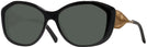 Rectangle Black Burberry 4208Q Progressive Reading Sunglasses View #1