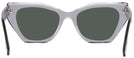 Cat Eye Grey On Transparent Burberry 4299 Progressive No Line Reading Sunglasses View #4