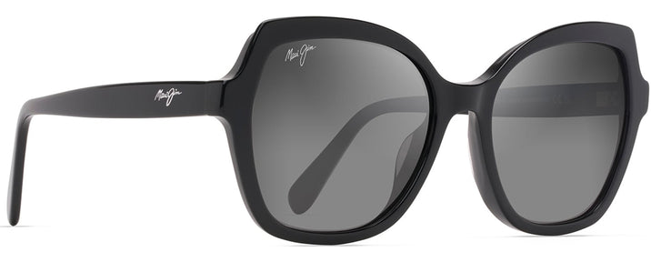 Rectangle Gloss Black/Grey Lens Maui Jim Mamane 883 View #1