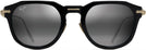 Rectangle Black/Grey Lenses Maui Jim Alika 837 View #2