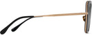 Rectangle Black w/ Gold Neutral Grey Lesns Maui Jim Violet Lake 843 View #3