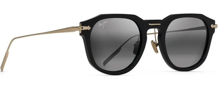 Rectangle Black/Grey Lenses Maui Jim Alika 837 View #1